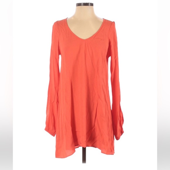 Lovers + Friends Gracie Dress Long Cold Shoulder Womens XS - Picture 1 of 11